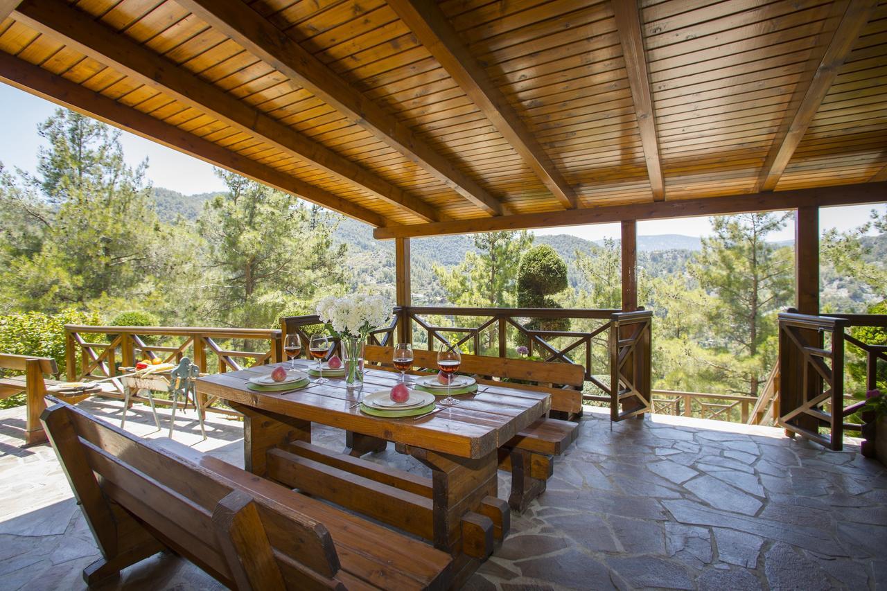 Ricky Chalet Near Troodos Spilia Bagian luar foto