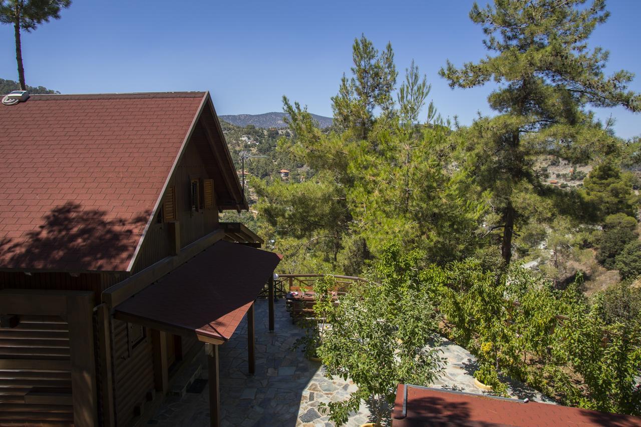 Ricky Chalet Near Troodos Spilia Bagian luar foto