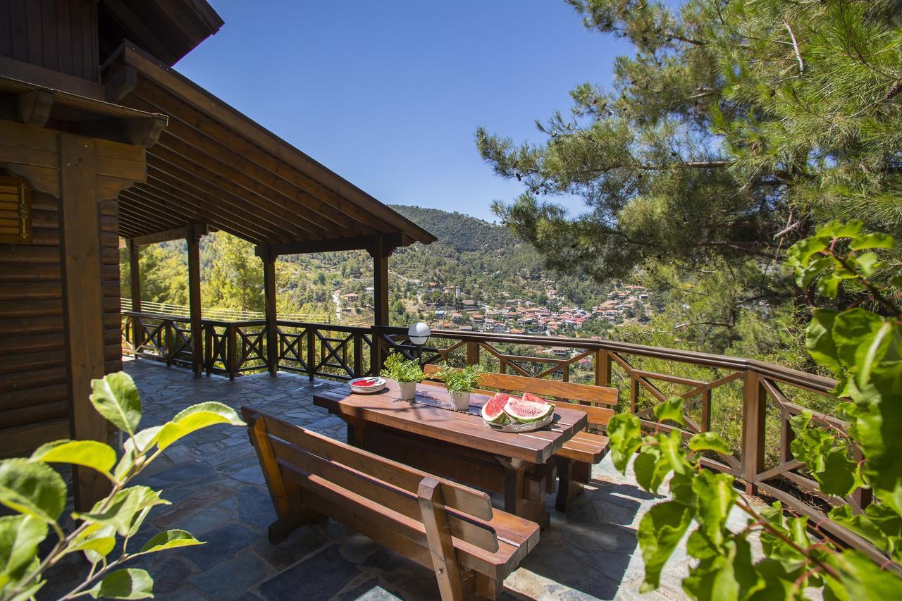 Ricky Chalet Near Troodos Spilia Bagian luar foto