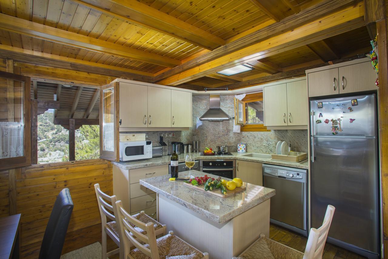 Ricky Chalet Near Troodos Spilia Bagian luar foto